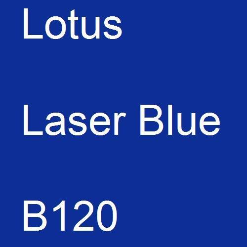 Lotus, Laser Blue, B120.